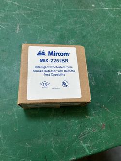 Mircom Smoke Detector With Remote Testing