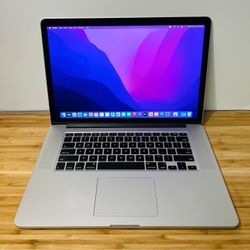 MacBook Pro Laptop 15” Screen Intel Core i7/16GB RAM/1TB $0Down Finance⚡️ Microsoft Office Word Excel,Logic,Final Cut💻1 Year Wrnty✅