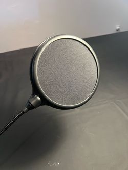 Microphone Pop Filter with Gooseneck