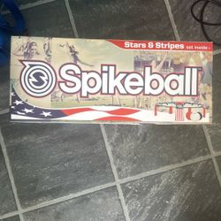 SPIKEBALL used one weekend