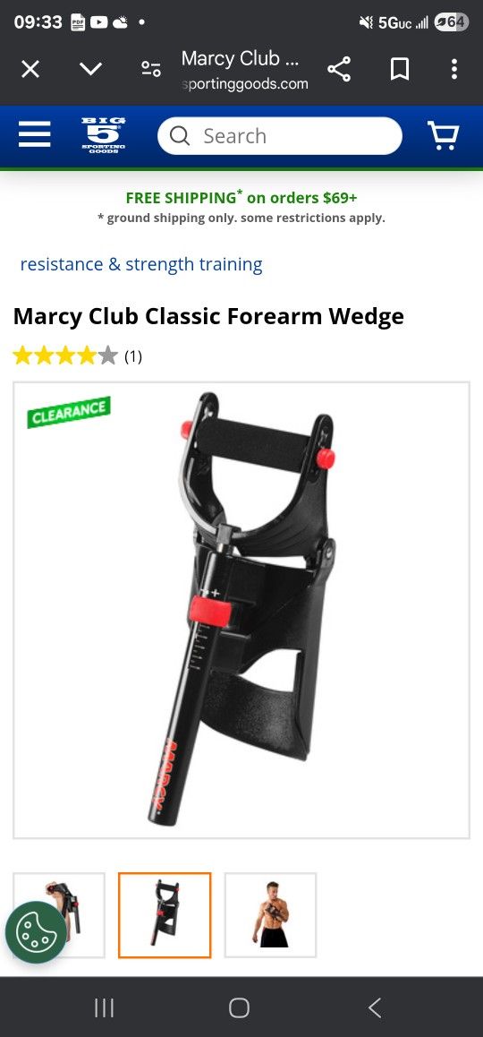 Marcy Forearm Exerciser 