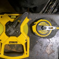 100 Foot DeWalt Tape Measures