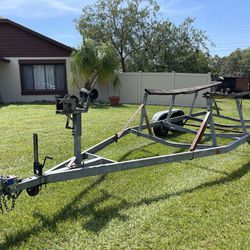 Sailboat Trailer Double Axle With Brakes