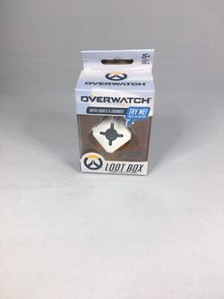 Overwatch loot keychain