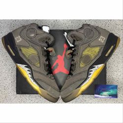 Jordan 5 Off-White Muslim 10 Men Preowned