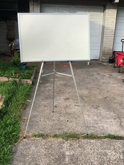 Dry Erase Board W Stand And Carry Case
