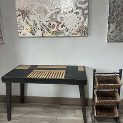 Desk and Organizer