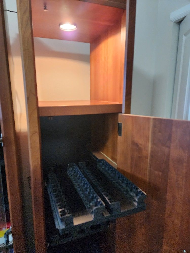 Hard Wood Book Cabinet