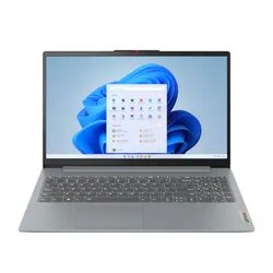 Lenovo - IdeaPad Slim 3i 15.6" Full HD Laptop - Intel Core i3-N(contact info removed) - 8GB Memory - 128GB UFS - Arctic Grey