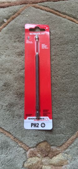 Milwaukee SHOCKWAVE Impact Duty 6" Phillips #2 Power Bit