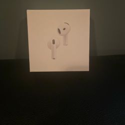 Apple AirPods Bluetooth Headphones  Gen 4  New open  Open Box