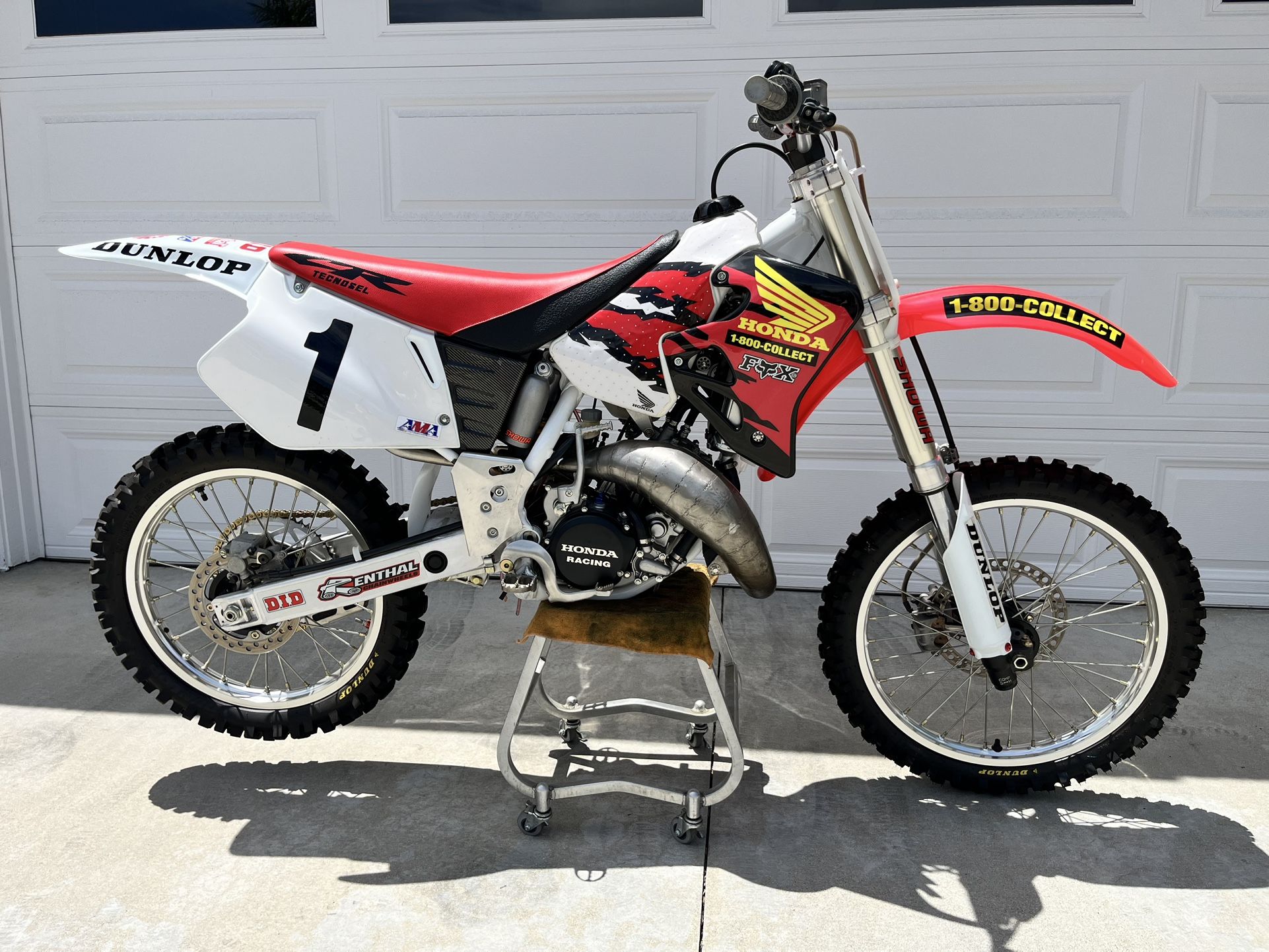 1995 Factory Honda Rc125 Cr125 Works Replica CALVMX SX MX Motorcycle Supercross Motocross Jeremy Mcgrath