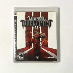 Unreal Tournament 3 (Sony PlayStation 3, 2007) PS3 Complete & Tested 