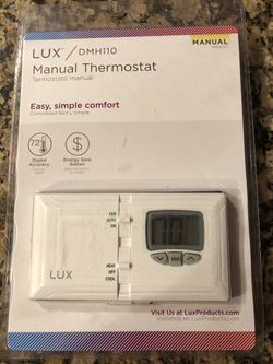Lux thermostat $10