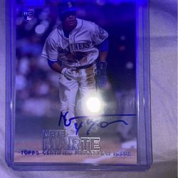 Ketel Marte Signed Rookie Card 