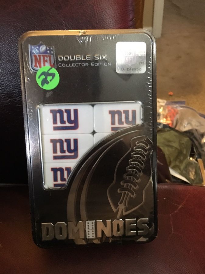 NFL Double Six Dominoes