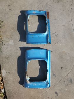 71 Monte Carlo Front Header Corner's
