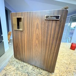 Classic Wood-Grain Danby Diplomat Mini Fridge – The Shower Beer Sanctuary – $100 OBO
