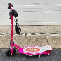 Pink Razor E175 Electric Scooter For Kids