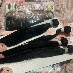4 Brand new bundles with HD frontal for sale