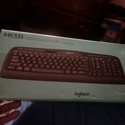 Logitech MK335 Wireless Keyboard and Mouse Combo - Black/Silver