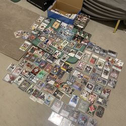 Massive Sports Card Collection  Autos  Rookies  Patches!!!  