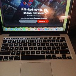 Macbook Pro Retina 13" With Upgraded Monterey OSX 256gb SSD And 8gb RAM

With new power adapter