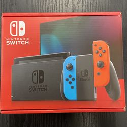 Brand New Nintendo Switch 1 (Version 2) For Trade. Looking To Trade For Old Video Games and Consoles.  ***NOT FREE***  (NOT A SWITCH 2)