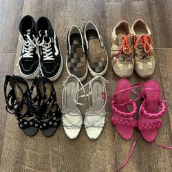 Women’s Shoes Size 8.5/9 All For $40