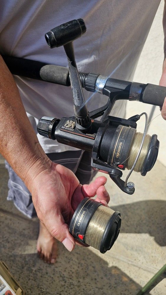 Fishing Rod And Shimano Reel