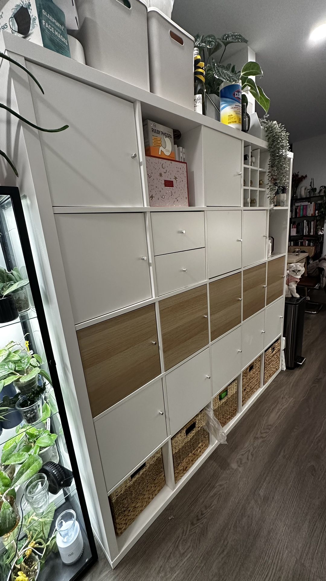 Full setup Kallax Shelf - READ DESCRIPTION