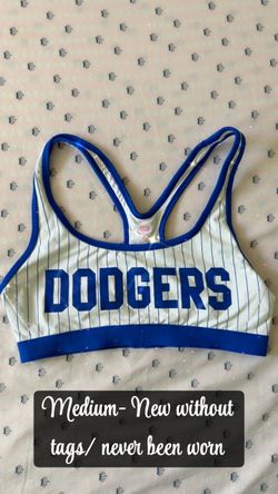 VS PINK Dodgers Sports Bra Medium
