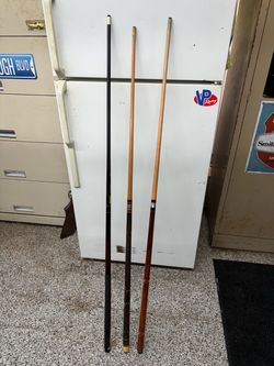 Billiard cue sticks