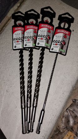 Brand New Diablo 3/16" & 1/2" Hammer Bits