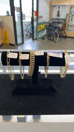Gold Chain Bracelets Collection