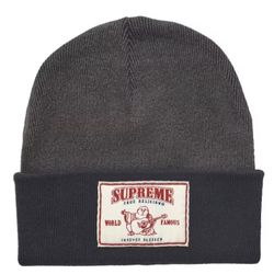 Supreme True Religion Beanie Black FW21