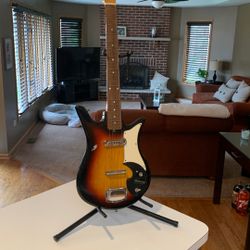 Vintage 1960’s Teisco Japan Electric Guitar 