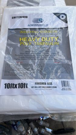 White Tarp For Canopy Or Whatever
