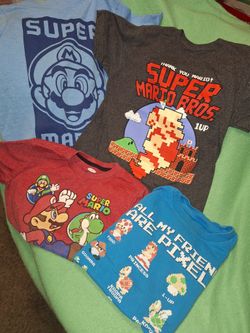 Mario Shirts Size S