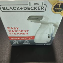 Black +Decker Garment Steamer