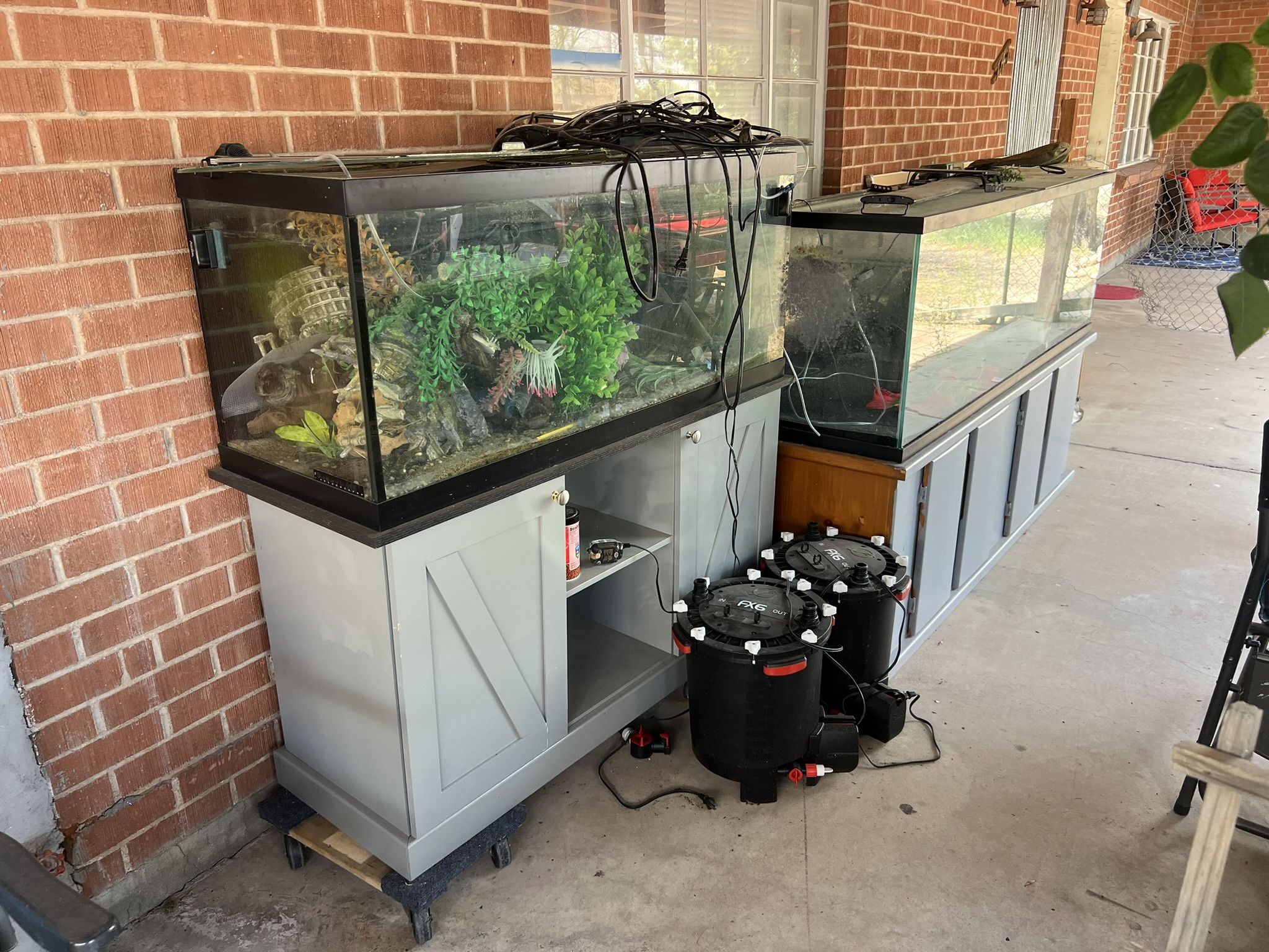 75 And 125 Gallon Fish Tanks 