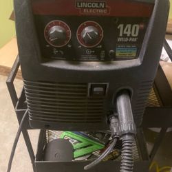 Lincoln electric, 140. Wild pack MIG.