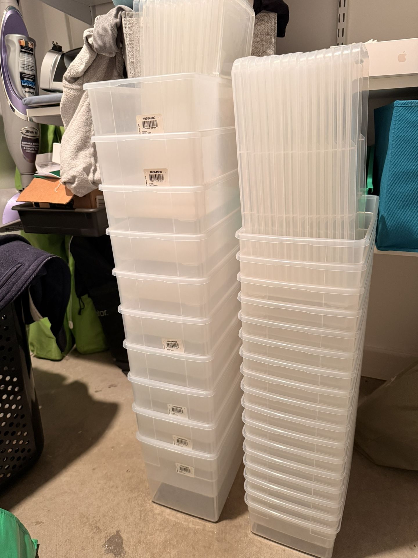 Container Store Plastic Shoe Boxes