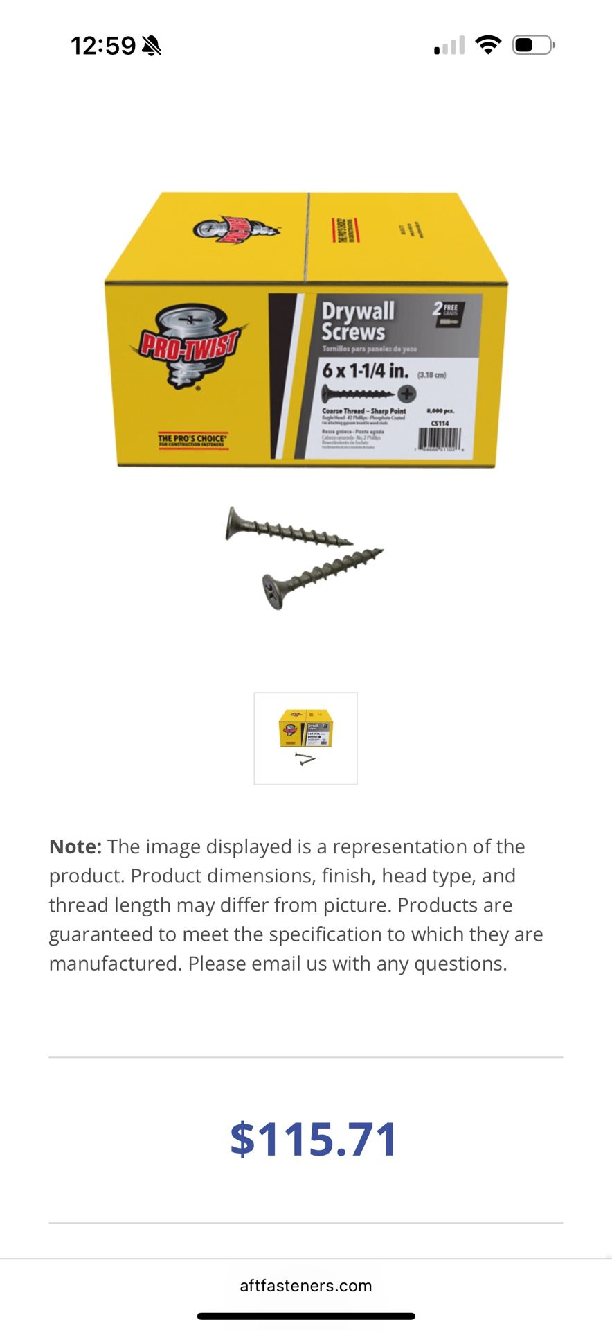 Dry Wall Screws