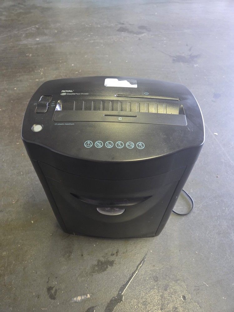 Royal Paper Shredder 