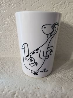 Hanna-Barbera Dino Flintstones White Ceramic Cup