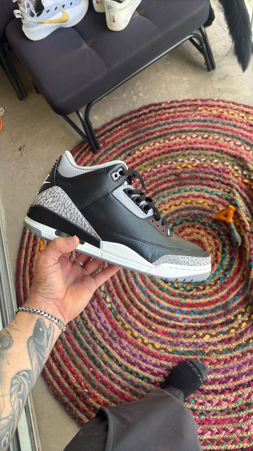 Black Cement 3’S Jordan’s