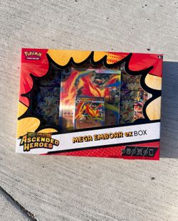 Ascended Heroes Mega Emboar ex Box
