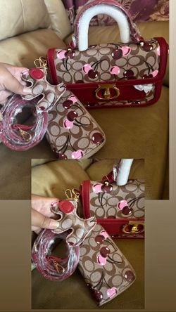 New coach cherry 🍒 purse