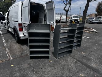 Van racking shelving shelves
